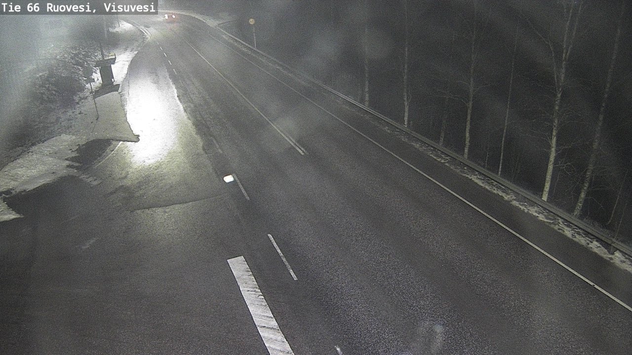 Weather Camera Image Väg 66 Ruovesi, Visuvesi, Ruovesi, Pirkanmaa