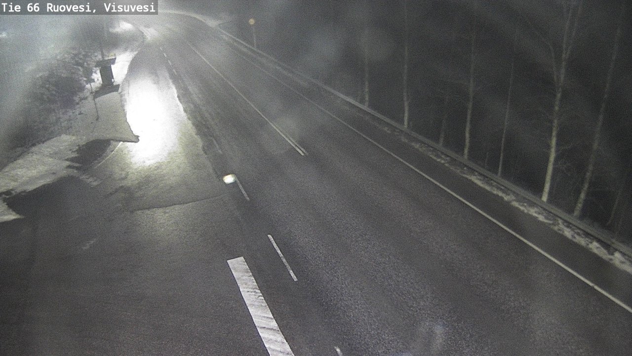 Weather Camera Image Väg 66 Ruovesi, Visuvesi, Ruovesi, Pirkanmaa