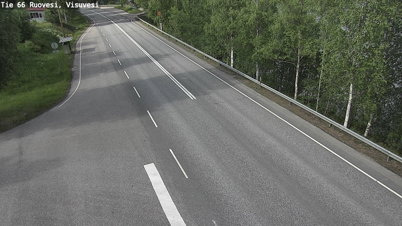 Kelikamerat Kuva Tie 66 Ruovesi, Visuvesi, Ruovesi, Pirkanmaa