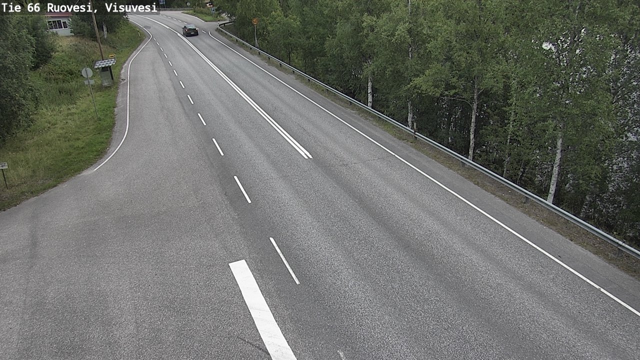 Kelikamerat Kuva Tie 66 Ruovesi, Visuvesi, Ruovesi, Pirkanmaa