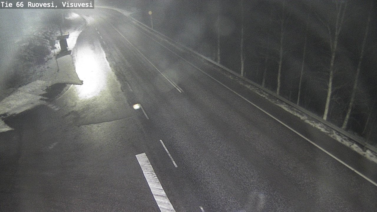 Weather Camera Image Väg 66 Ruovesi, Visuvesi, Ruovesi, Pirkanmaa