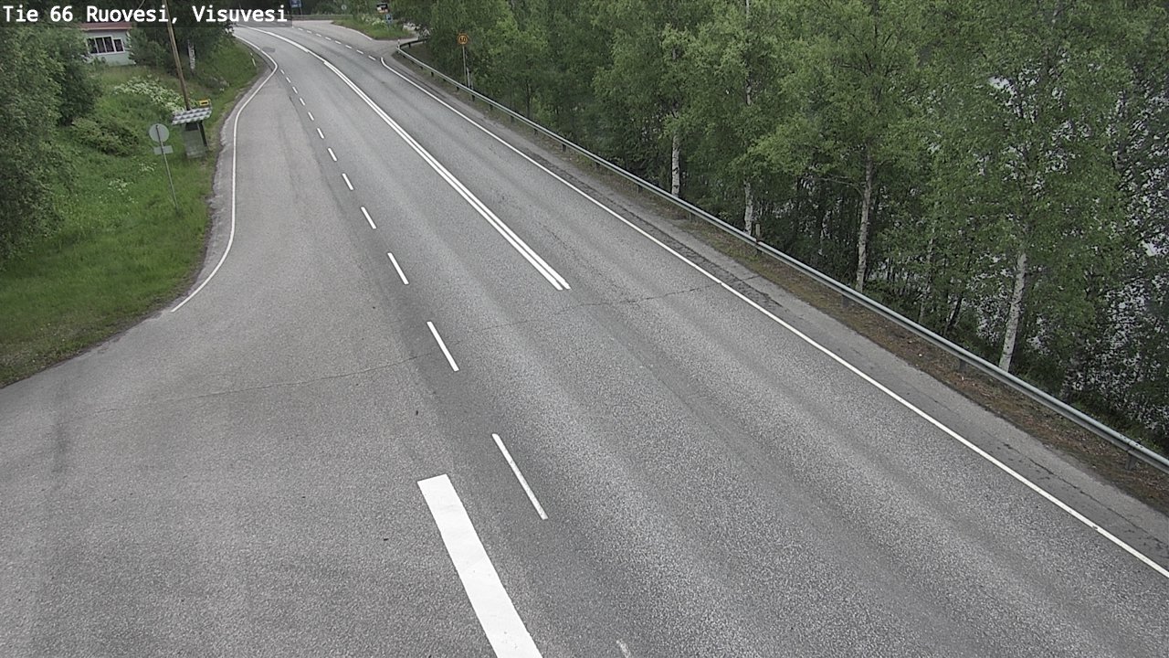 Kelikamerat Kuva Tie 66 Ruovesi, Visuvesi, Ruovesi, Pirkanmaa