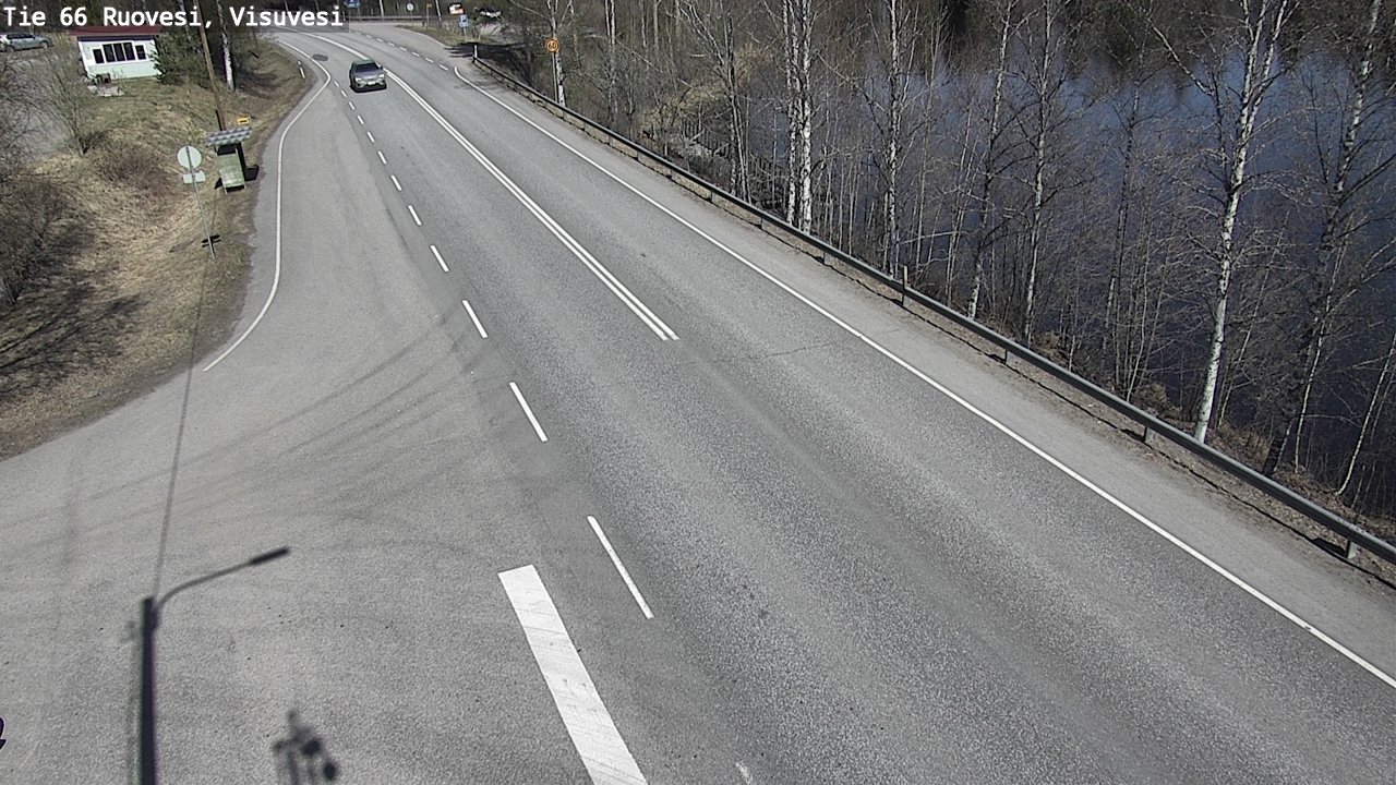 Kelikamerat Kuva Tie 66 Ruovesi, Visuvesi, Ruovesi, Pirkanmaa