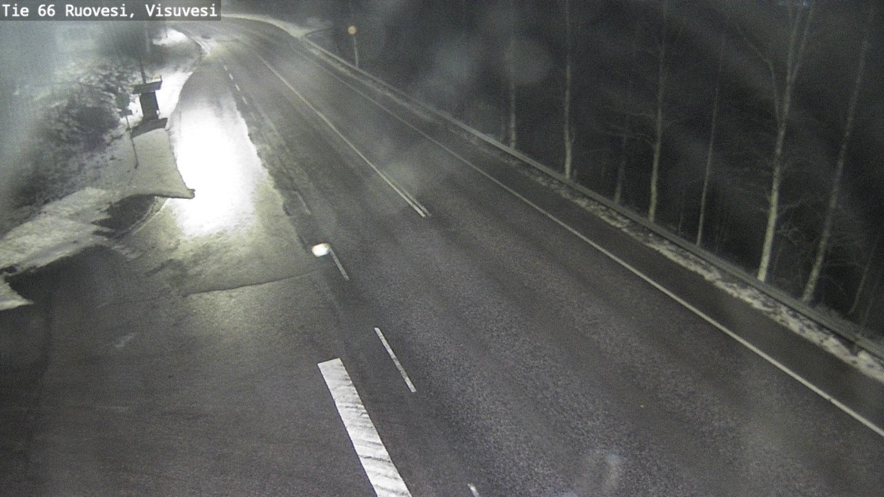 Weather Camera Image Väg 66 Ruovesi, Visuvesi, Ruovesi, Pirkanmaa