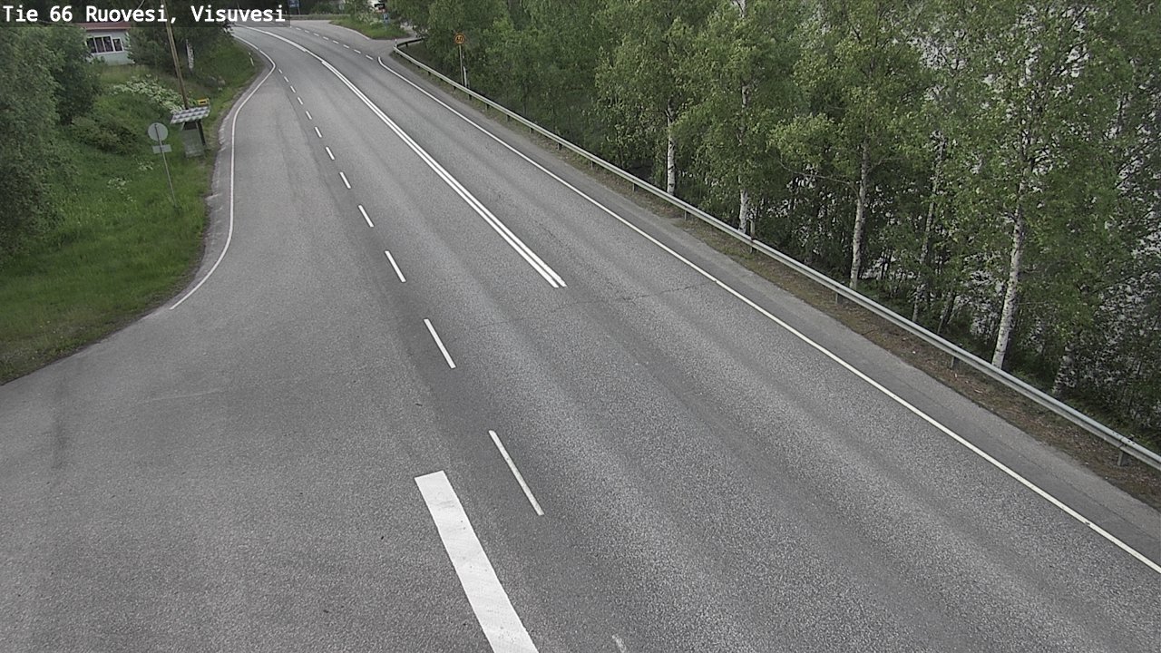 Kelikamerat Kuva Tie 66 Ruovesi, Visuvesi, Ruovesi, Pirkanmaa