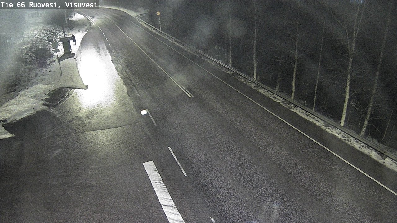 Weather Camera Image Väg 66 Ruovesi, Visuvesi, Ruovesi, Pirkanmaa
