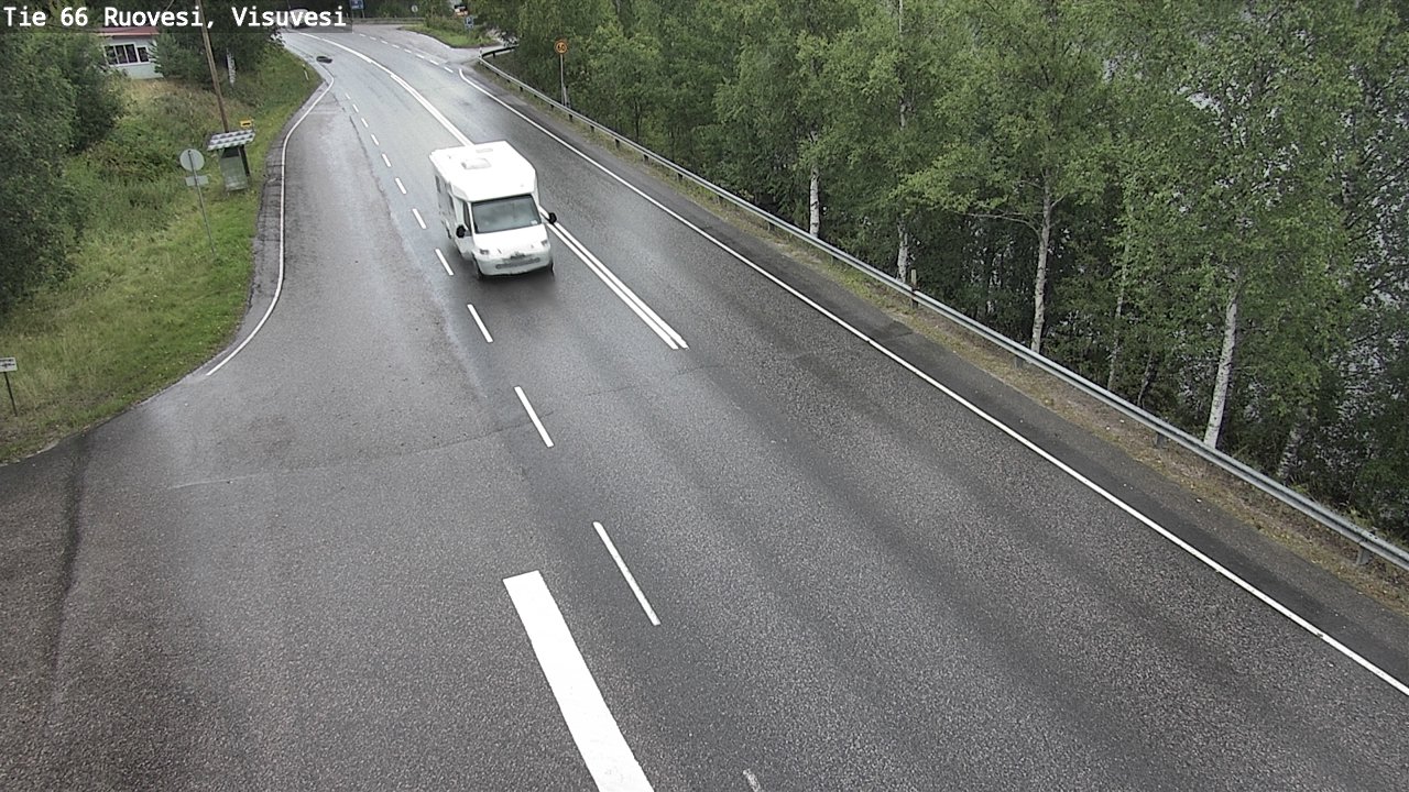 Weather Camera Image Road 66 Ruovesi, Visuvesi, Ruovesi, Pirkanmaa