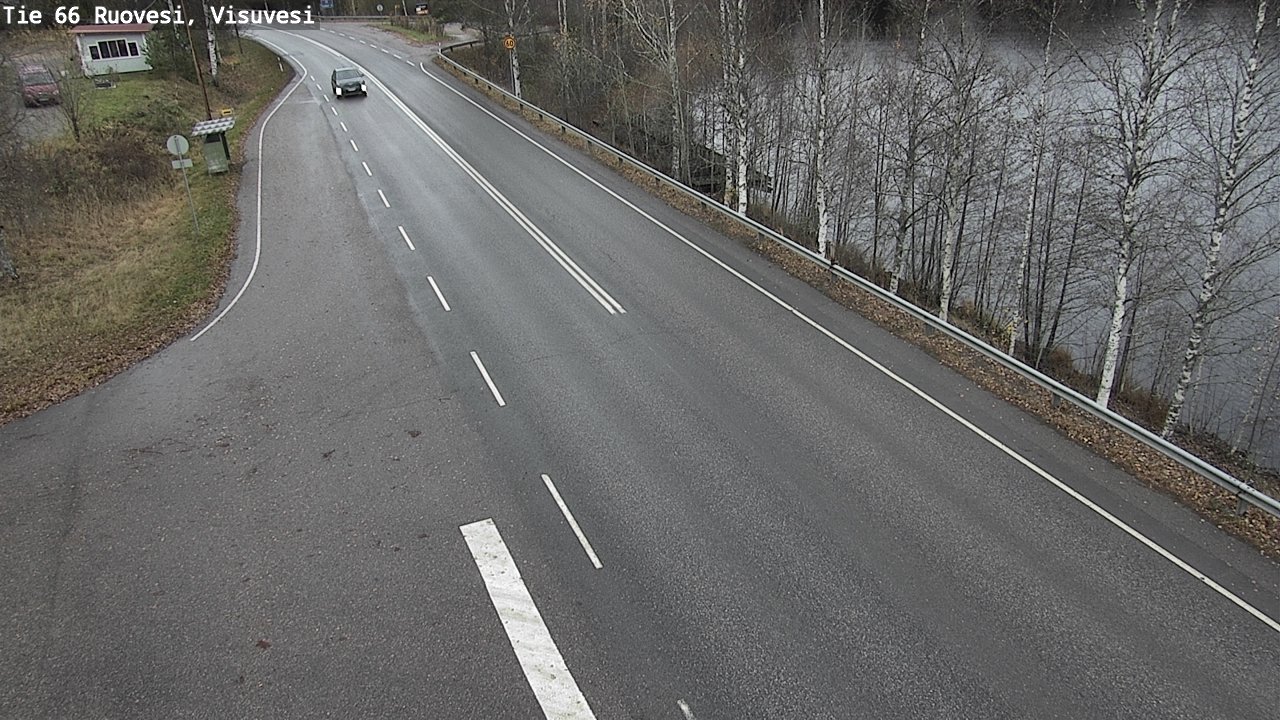 Kelikamerat Kuva Tie 66 Ruovesi, Visuvesi, Ruovesi, Pirkanmaa