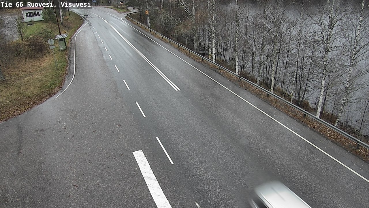 Weather Camera Image Väg 66 Ruovesi, Visuvesi, Ruovesi, Pirkanmaa