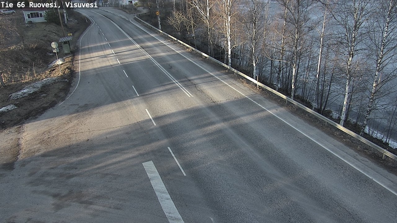 Weather Camera Image Road 66 Ruovesi, Visuvesi, Ruovesi, Pirkanmaa