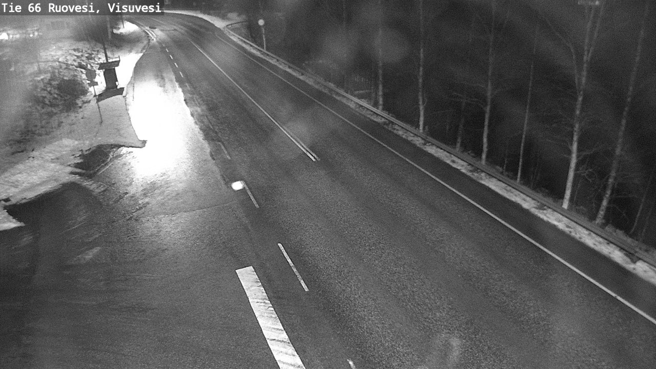 Weather Camera Image Väg 66 Ruovesi, Visuvesi, Ruovesi, Pirkanmaa