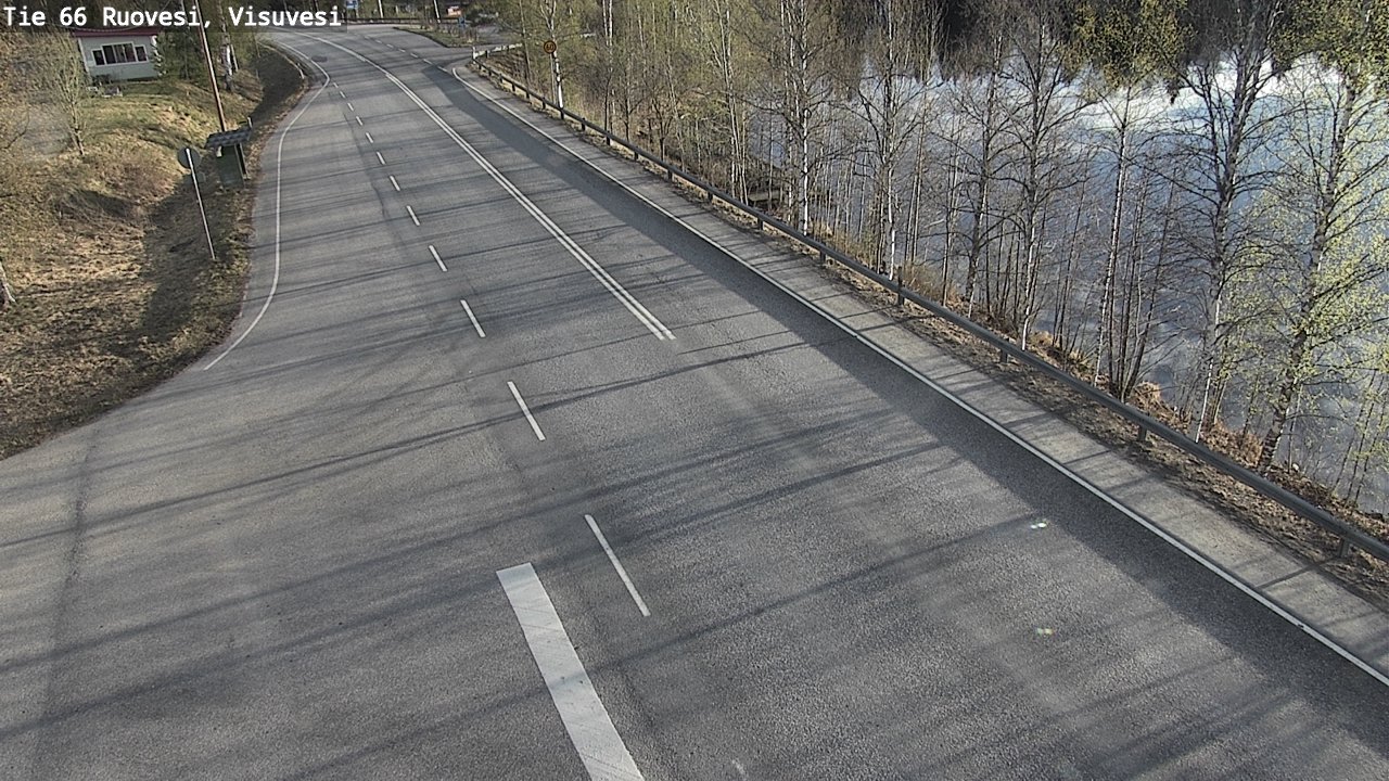Kelikamerat Kuva Tie 66 Ruovesi, Visuvesi, Ruovesi, Pirkanmaa