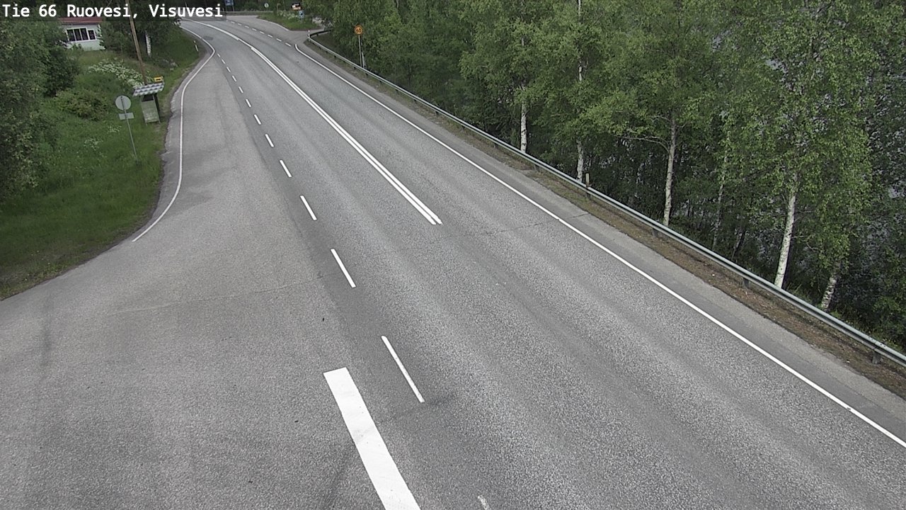 Kelikamerat Kuva Tie 66 Ruovesi, Visuvesi, Ruovesi, Pirkanmaa