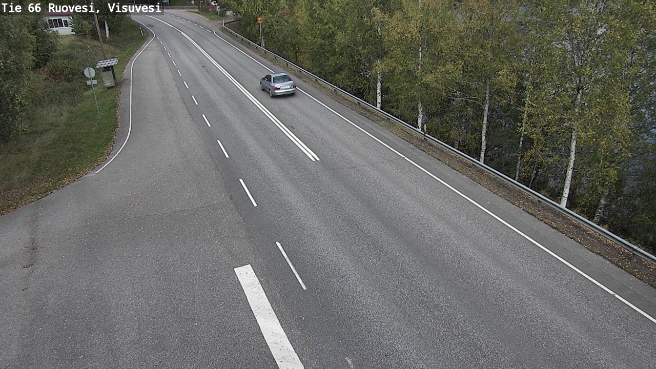 Weather Camera Image Road 66 Ruovesi, Visuvesi, Ruovesi, Pirkanmaa