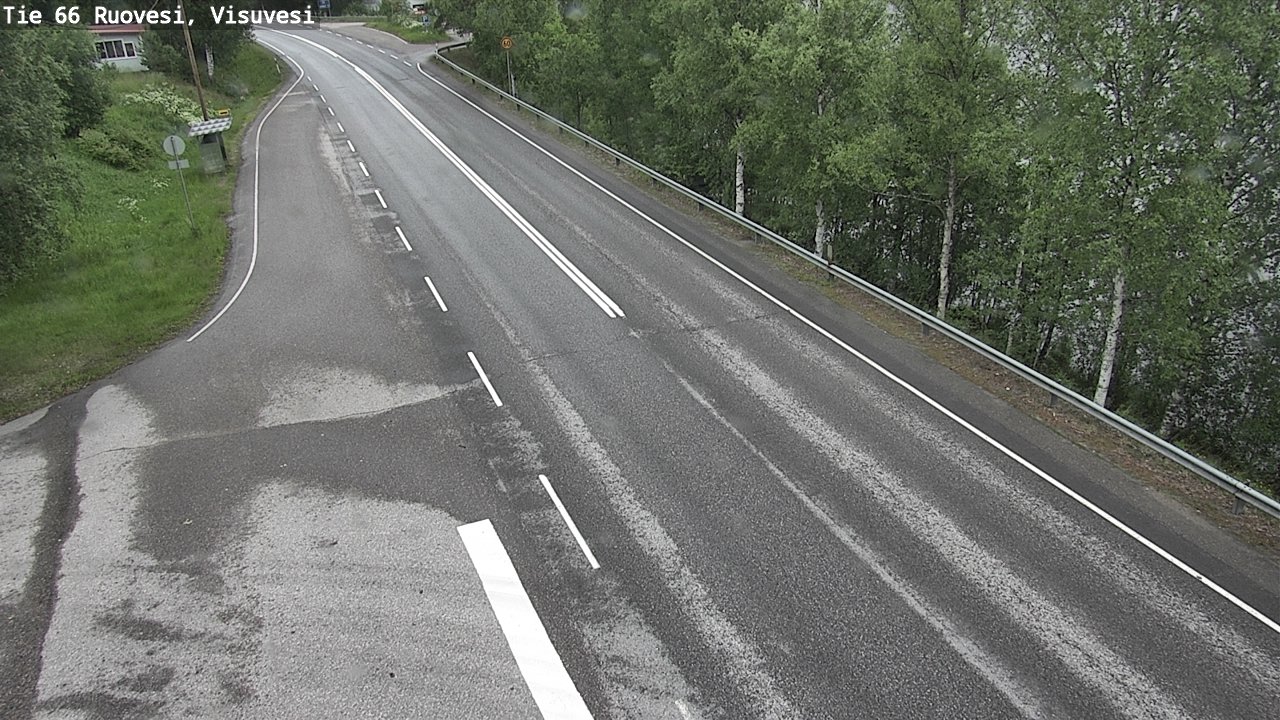 Weather Camera Image Väg 66 Ruovesi, Visuvesi, Ruovesi, Pirkanmaa