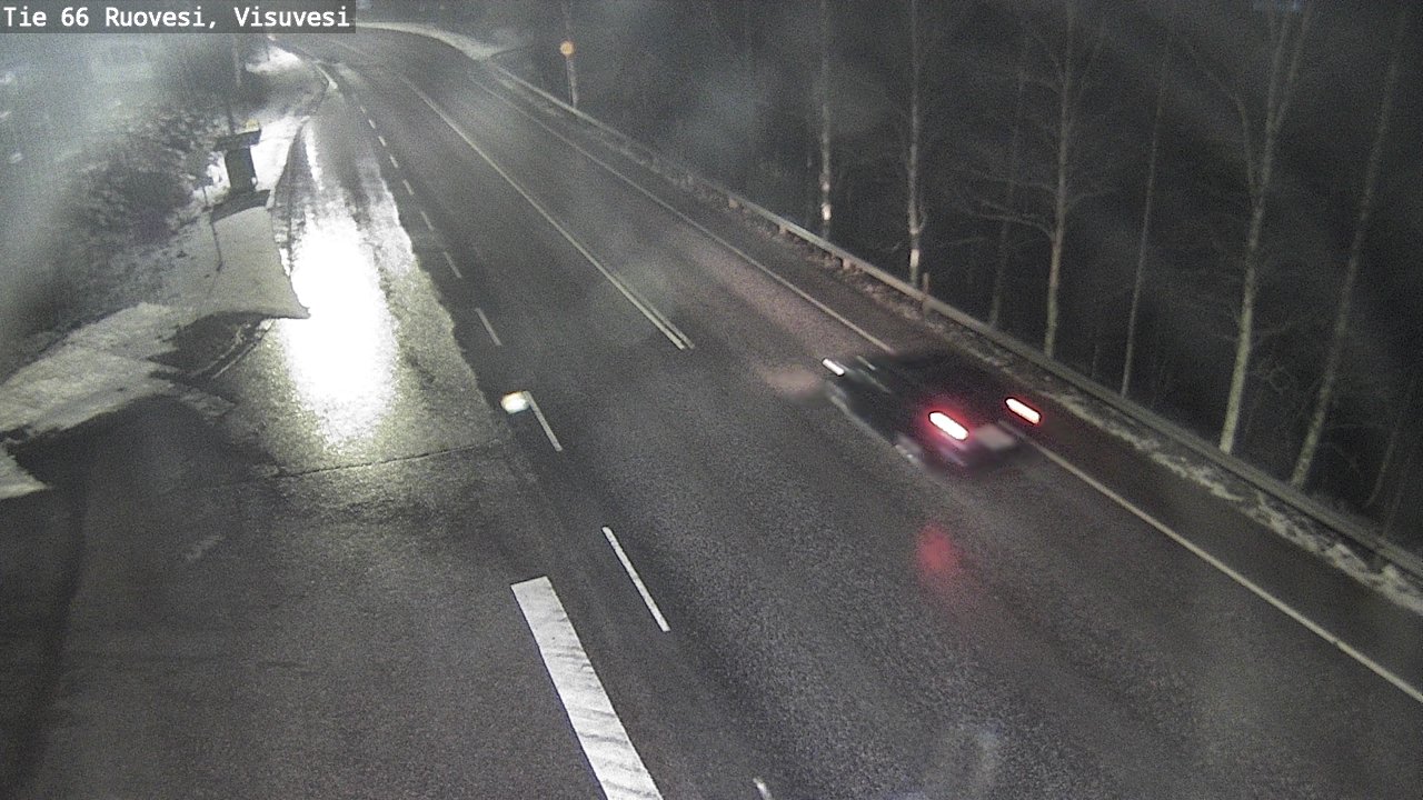 Weather Camera Image Väg 66 Ruovesi, Visuvesi, Ruovesi, Pirkanmaa