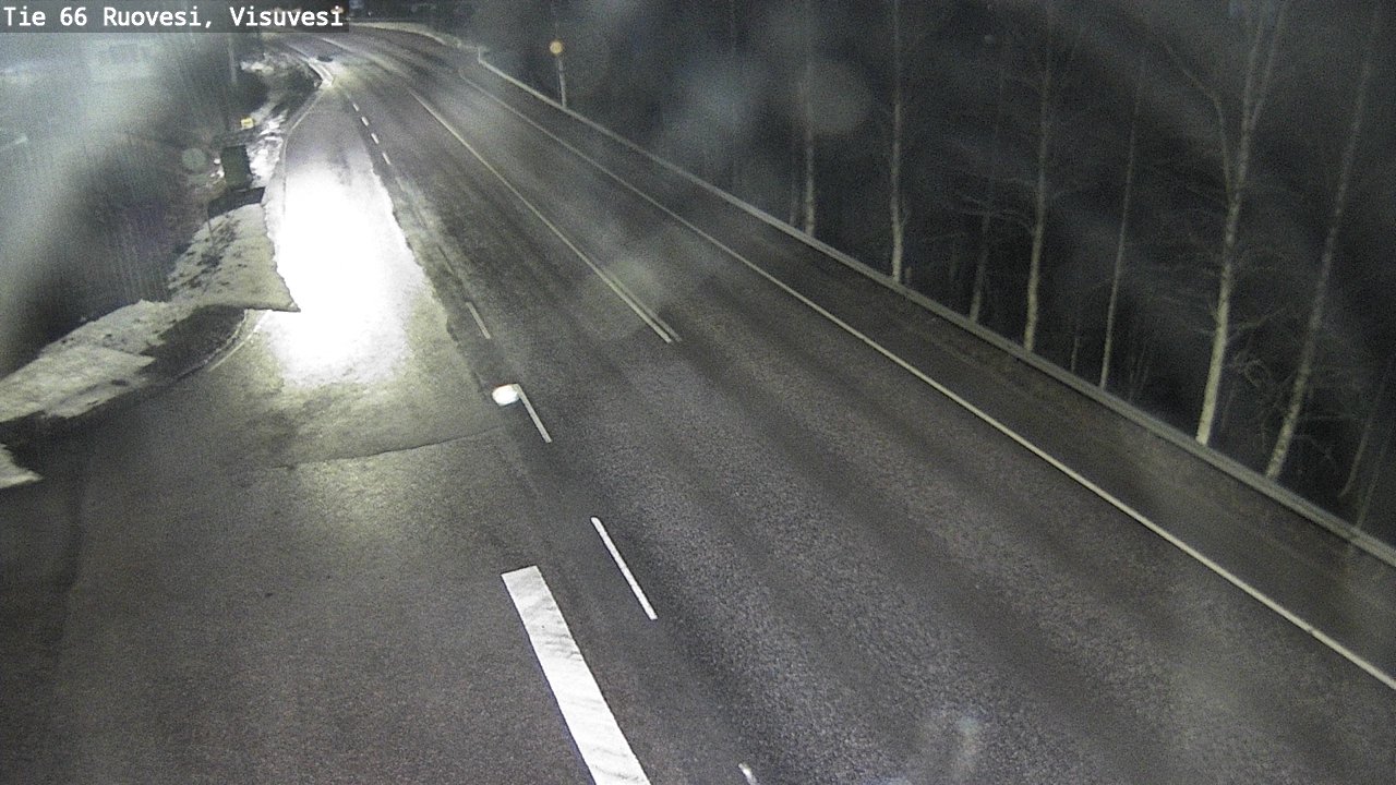 Weather Camera Image Väg 66 Ruovesi, Visuvesi, Ruovesi, Pirkanmaa
