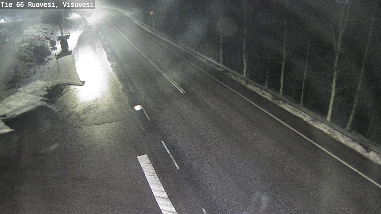 Weather Camera Image Väg 66 Ruovesi, Visuvesi, Ruovesi, Pirkanmaa
