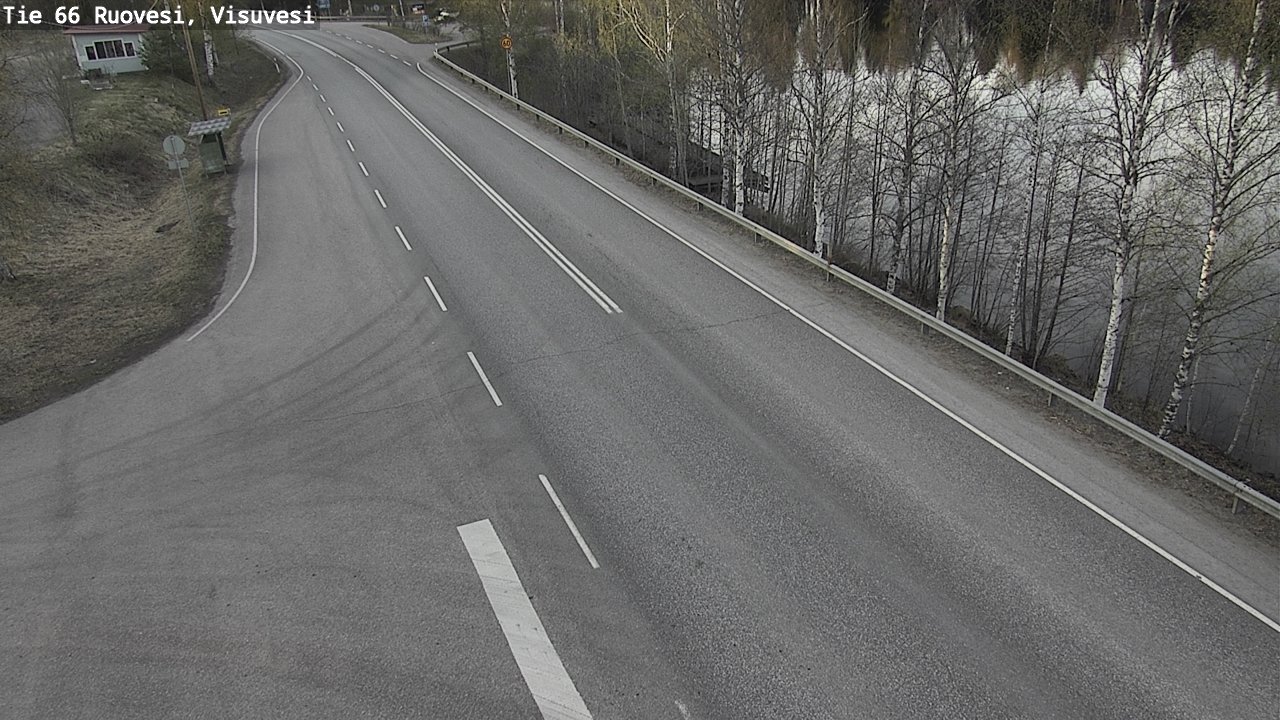Kelikamerat Kuva Tie 66 Ruovesi, Visuvesi, Ruovesi, Pirkanmaa