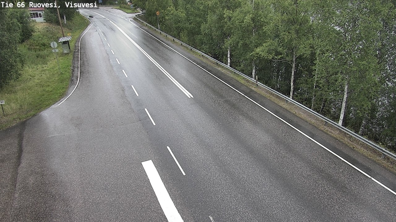 Weather Camera Image Road 66 Ruovesi, Visuvesi, Ruovesi, Pirkanmaa