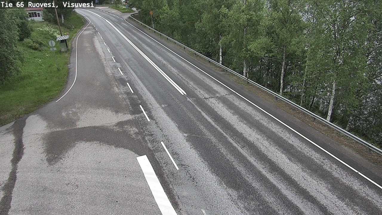 Weather Camera Image Väg 66 Ruovesi, Visuvesi, Ruovesi, Pirkanmaa