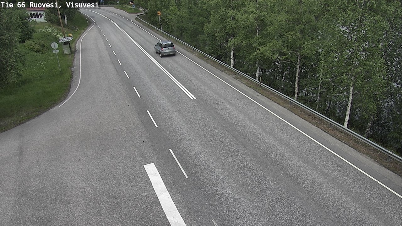 Kelikamerat Kuva Tie 66 Ruovesi, Visuvesi, Ruovesi, Pirkanmaa