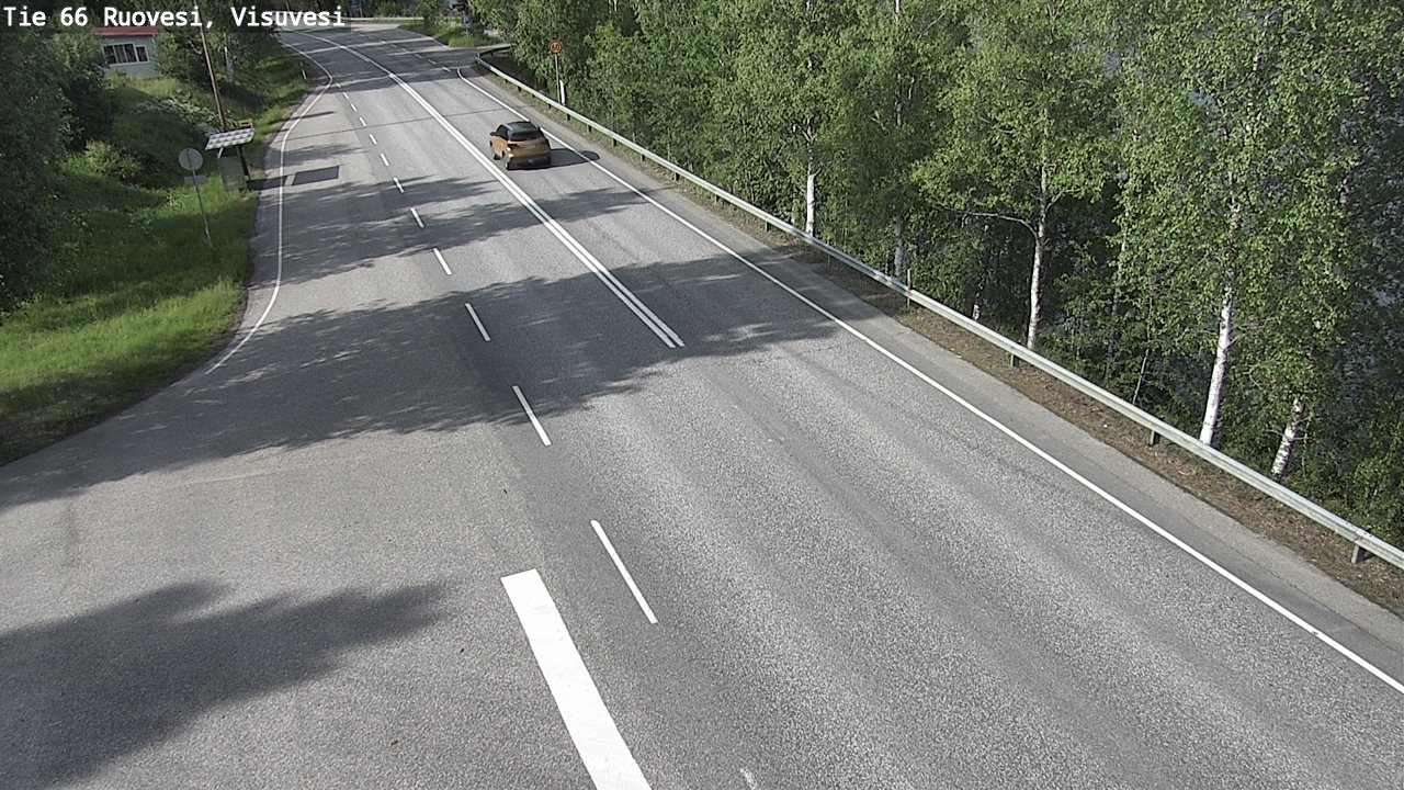 Kelikamerat Kuva Tie 66 Ruovesi, Visuvesi, Ruovesi, Pirkanmaa