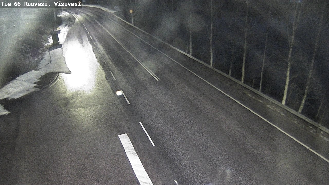 Weather Camera Image Väg 66 Ruovesi, Visuvesi, Ruovesi, Pirkanmaa