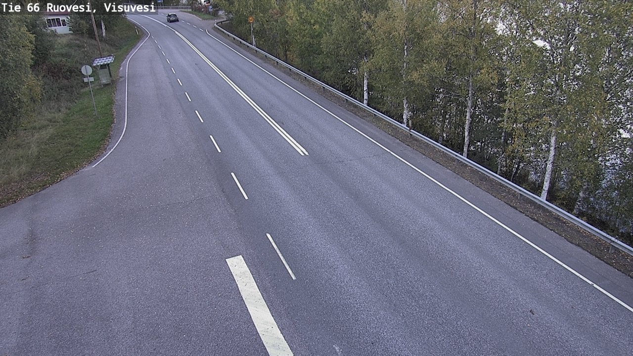 Weather Camera Image Road 66 Ruovesi, Visuvesi, Ruovesi, Pirkanmaa