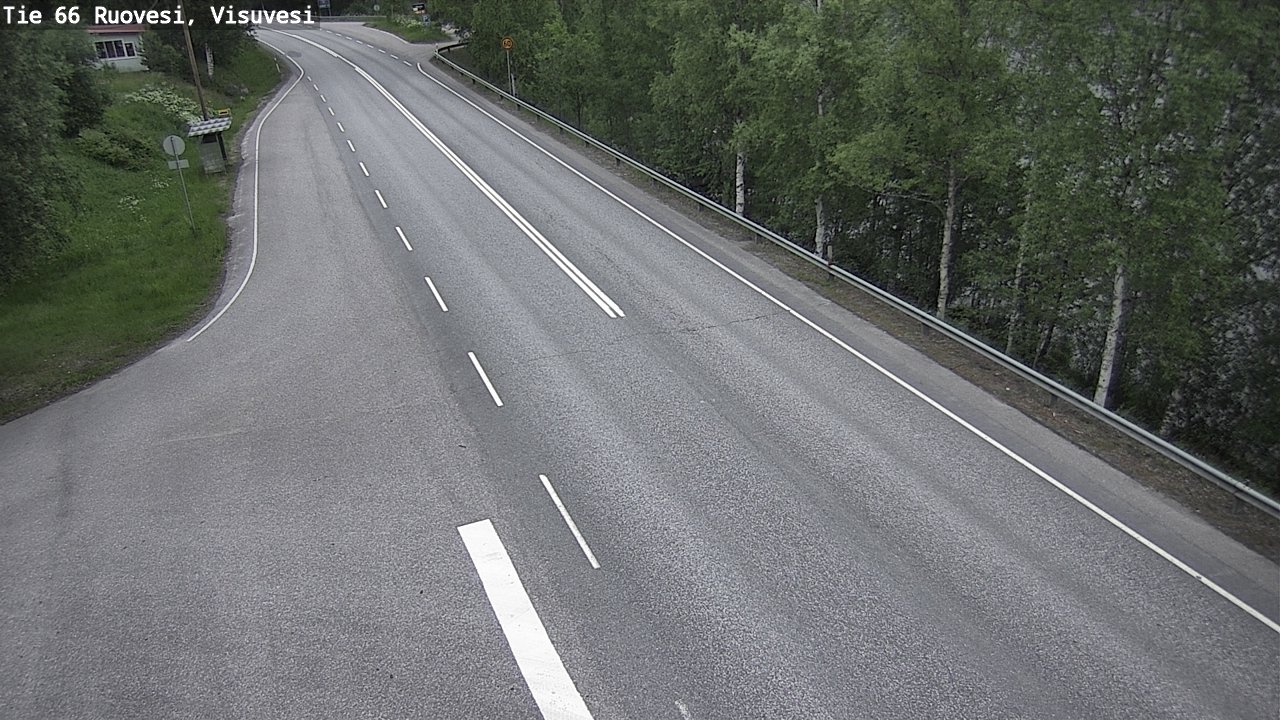 Kelikamerat Kuva Tie 66 Ruovesi, Visuvesi, Ruovesi, Pirkanmaa