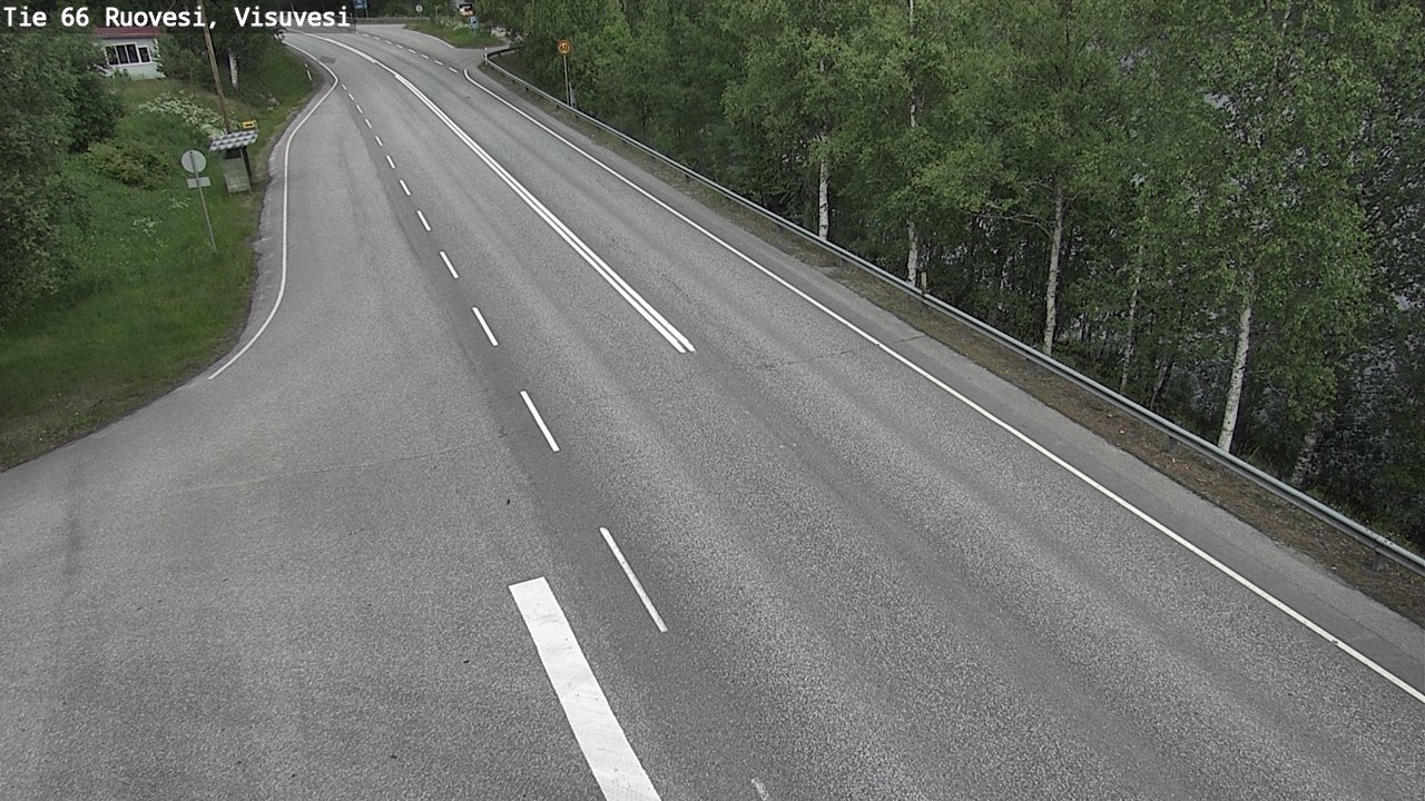 Kelikamerat Kuva Tie 66 Ruovesi, Visuvesi, Ruovesi, Pirkanmaa