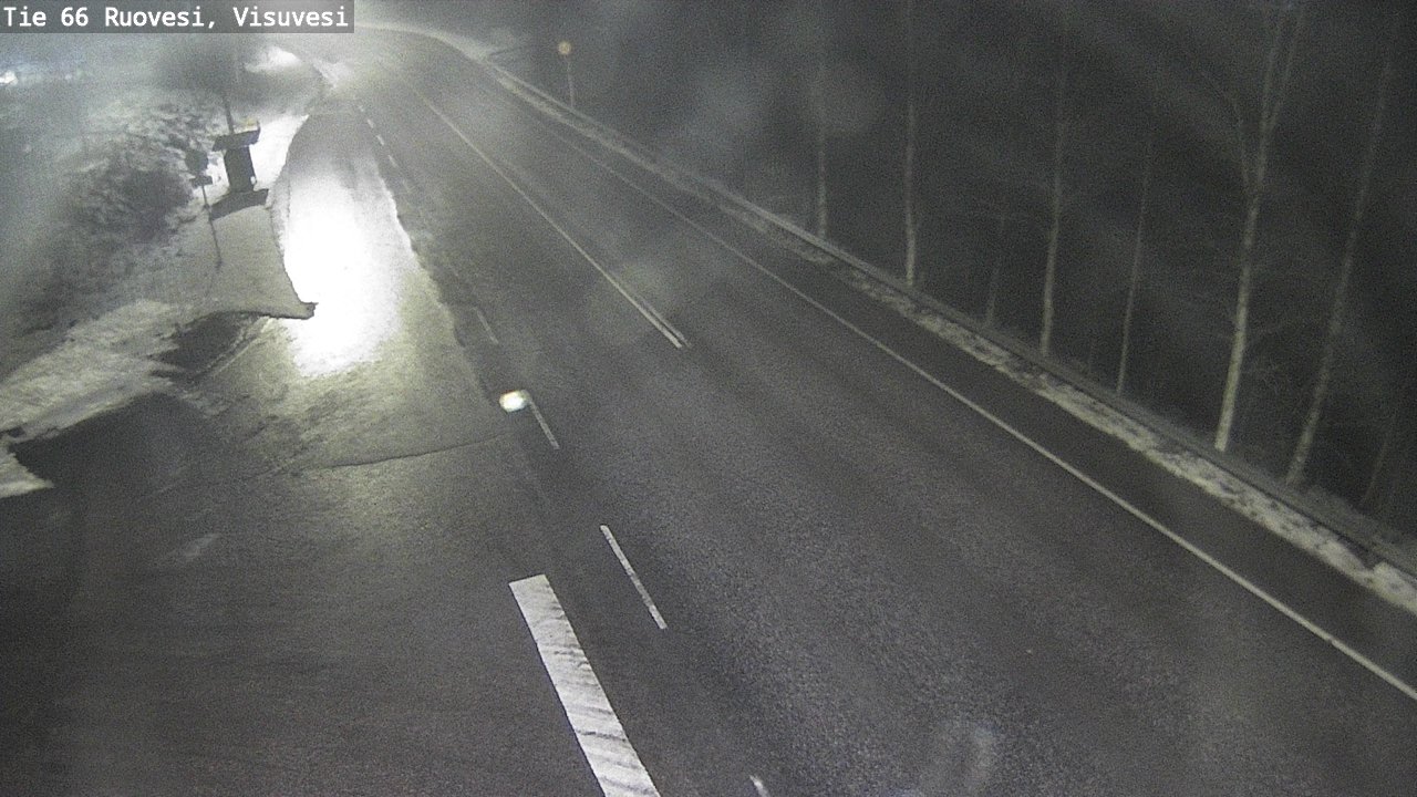 Weather Camera Image Väg 66 Ruovesi, Visuvesi, Ruovesi, Pirkanmaa