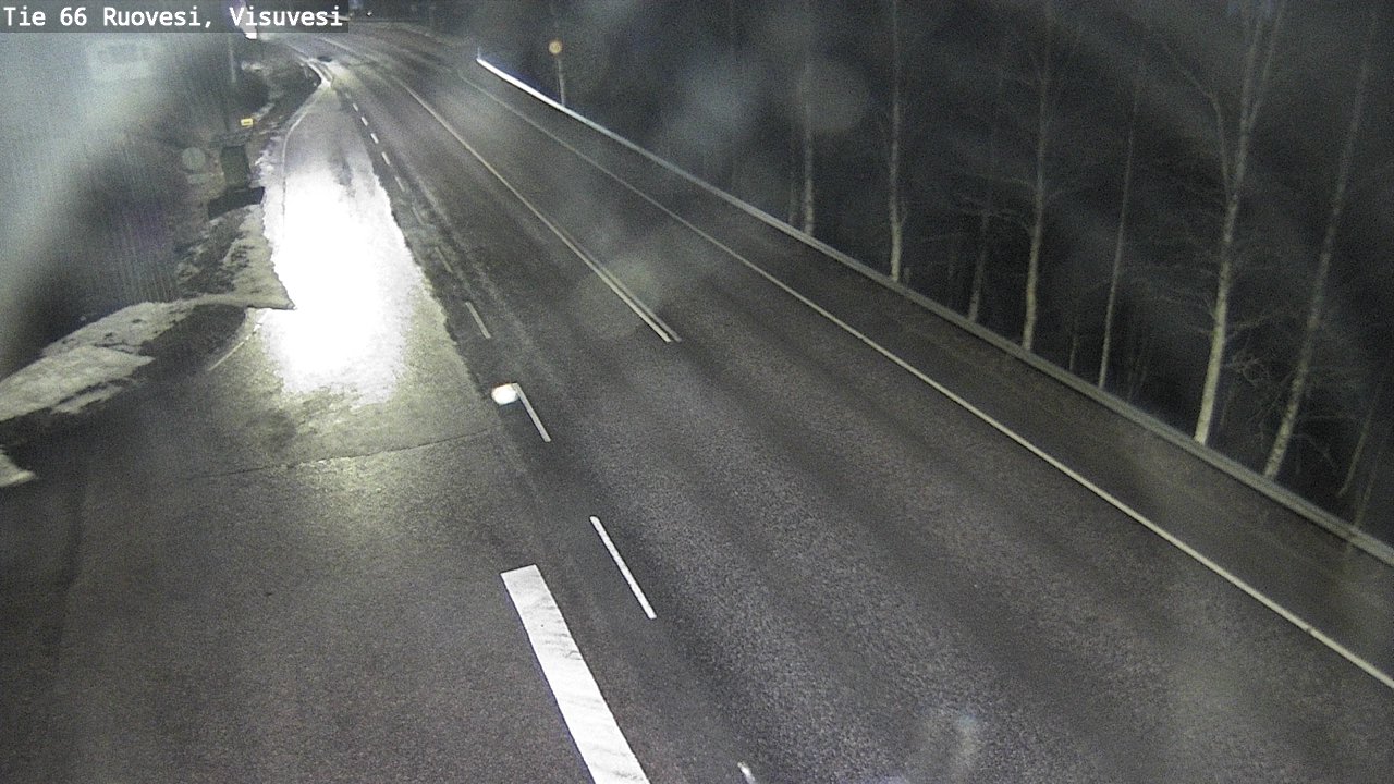 Weather Camera Image Väg 66 Ruovesi, Visuvesi, Ruovesi, Pirkanmaa