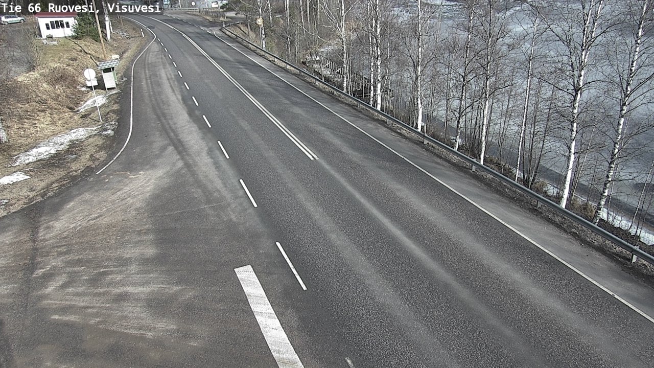 Weather Camera Image Väg 66 Ruovesi, Visuvesi, Ruovesi, Pirkanmaa