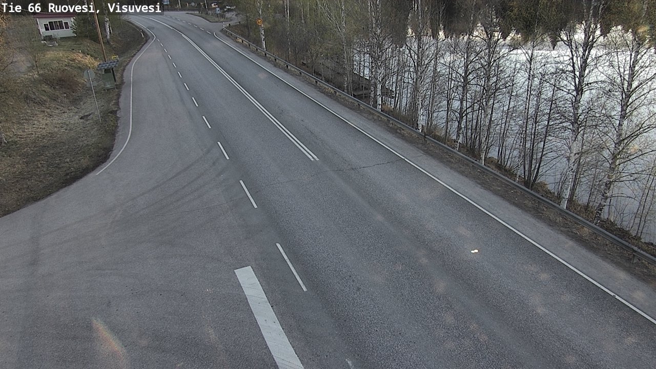 Kelikamerat Kuva Tie 66 Ruovesi, Visuvesi, Ruovesi, Pirkanmaa