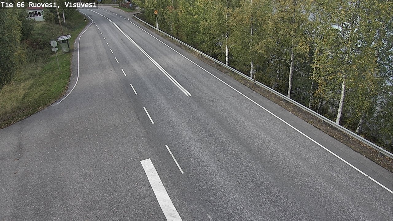 Weather Camera Image Road 66 Ruovesi, Visuvesi, Ruovesi, Pirkanmaa