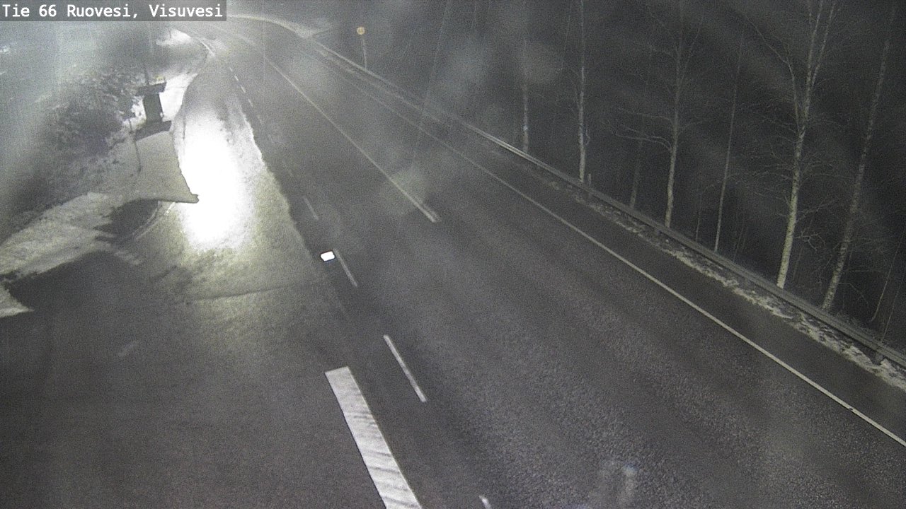 Weather Camera Image Väg 66 Ruovesi, Visuvesi, Ruovesi, Pirkanmaa