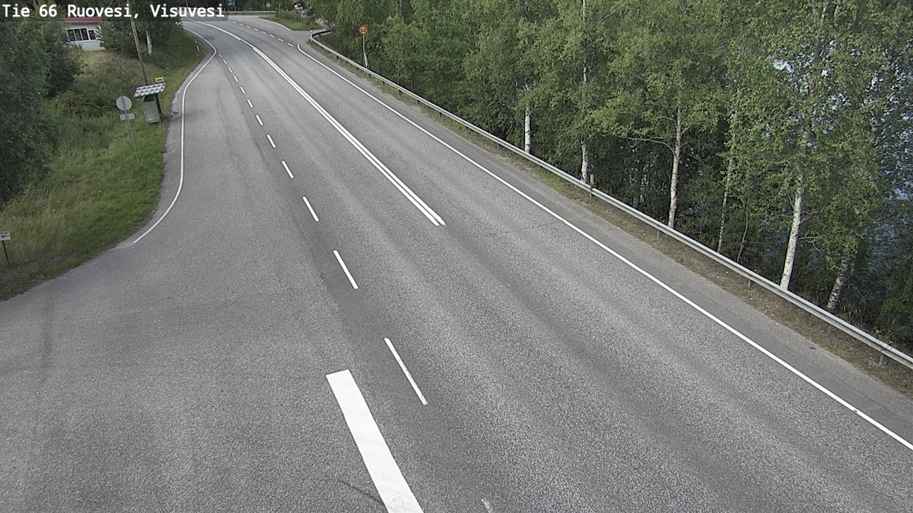 Kelikamerat Kuva Tie 66 Ruovesi, Visuvesi, Ruovesi, Pirkanmaa