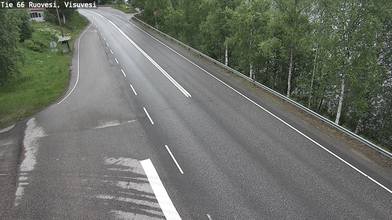 Weather Camera Image Väg 66 Ruovesi, Visuvesi, Ruovesi, Pirkanmaa