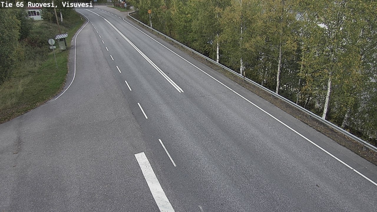 Weather Camera Image Road 66 Ruovesi, Visuvesi, Ruovesi, Pirkanmaa