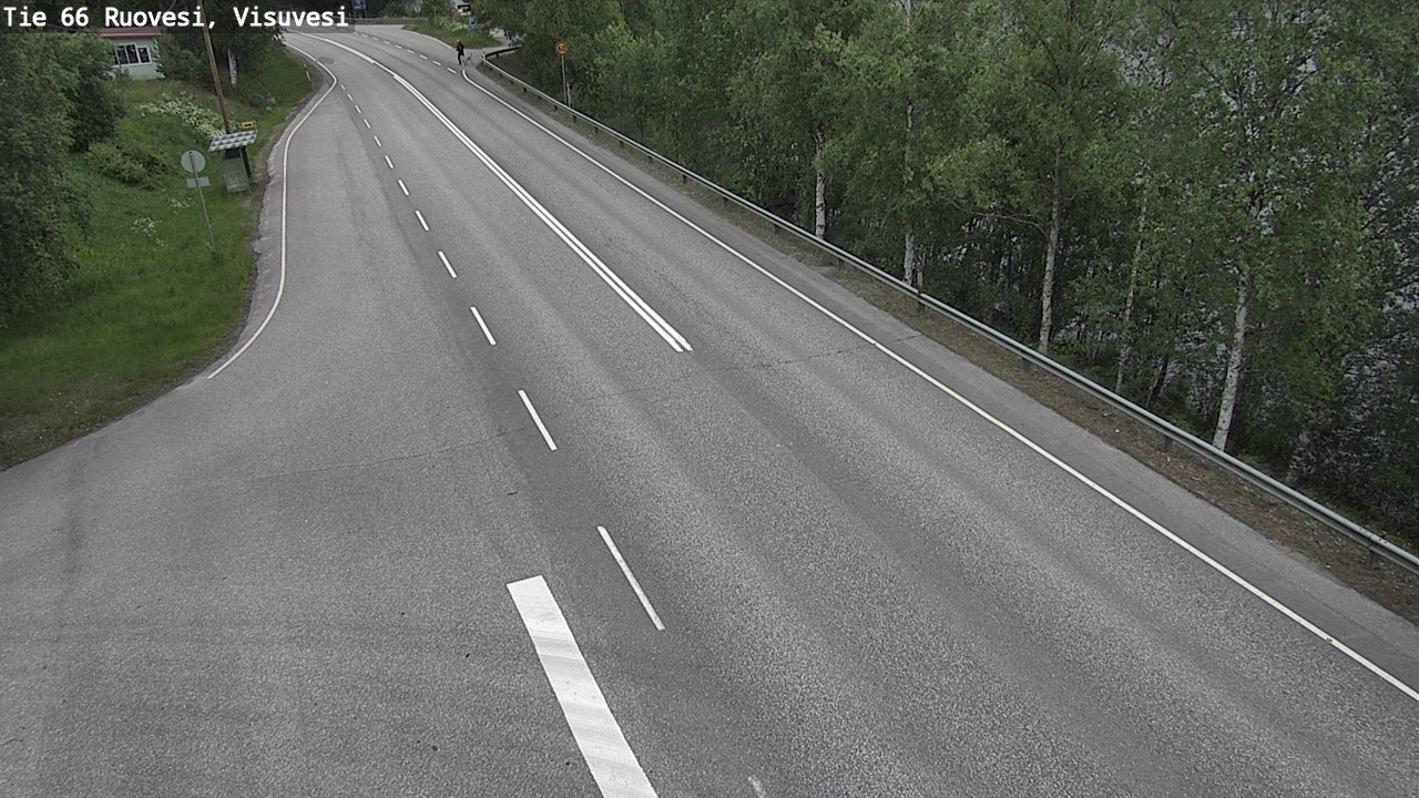 Weather Camera Image Väg 66 Ruovesi, Visuvesi, Ruovesi, Pirkanmaa