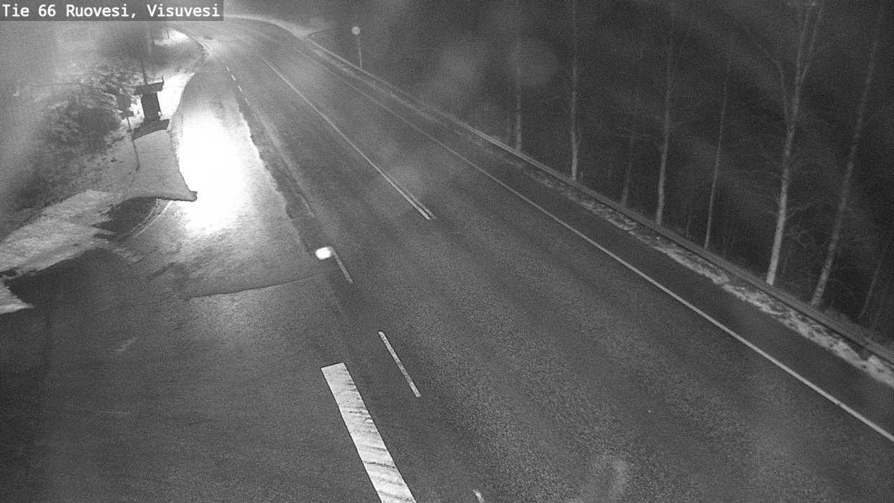 Weather Camera Image Väg 66 Ruovesi, Visuvesi, Ruovesi, Pirkanmaa