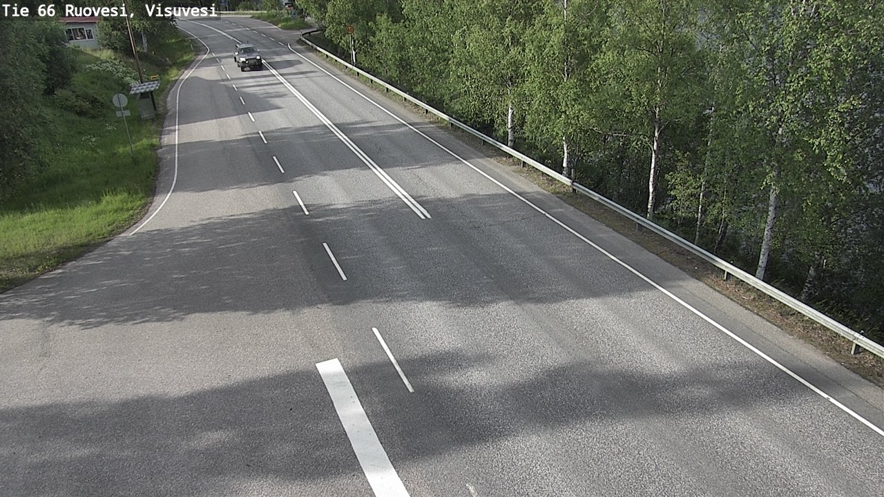 Kelikamerat Kuva Tie 66 Ruovesi, Visuvesi, Ruovesi, Pirkanmaa