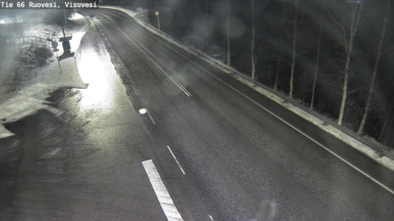 Weather Camera Image Väg 66 Ruovesi, Visuvesi, Ruovesi, Pirkanmaa