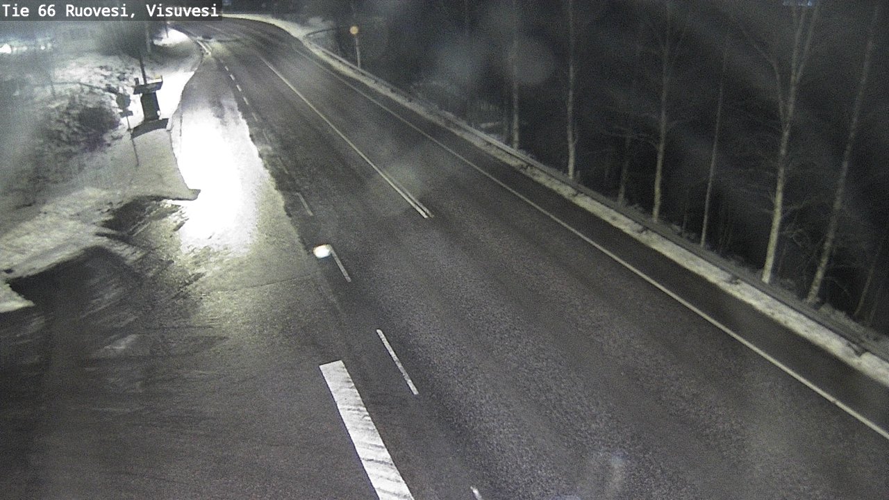 Weather Camera Image Väg 66 Ruovesi, Visuvesi, Ruovesi, Pirkanmaa