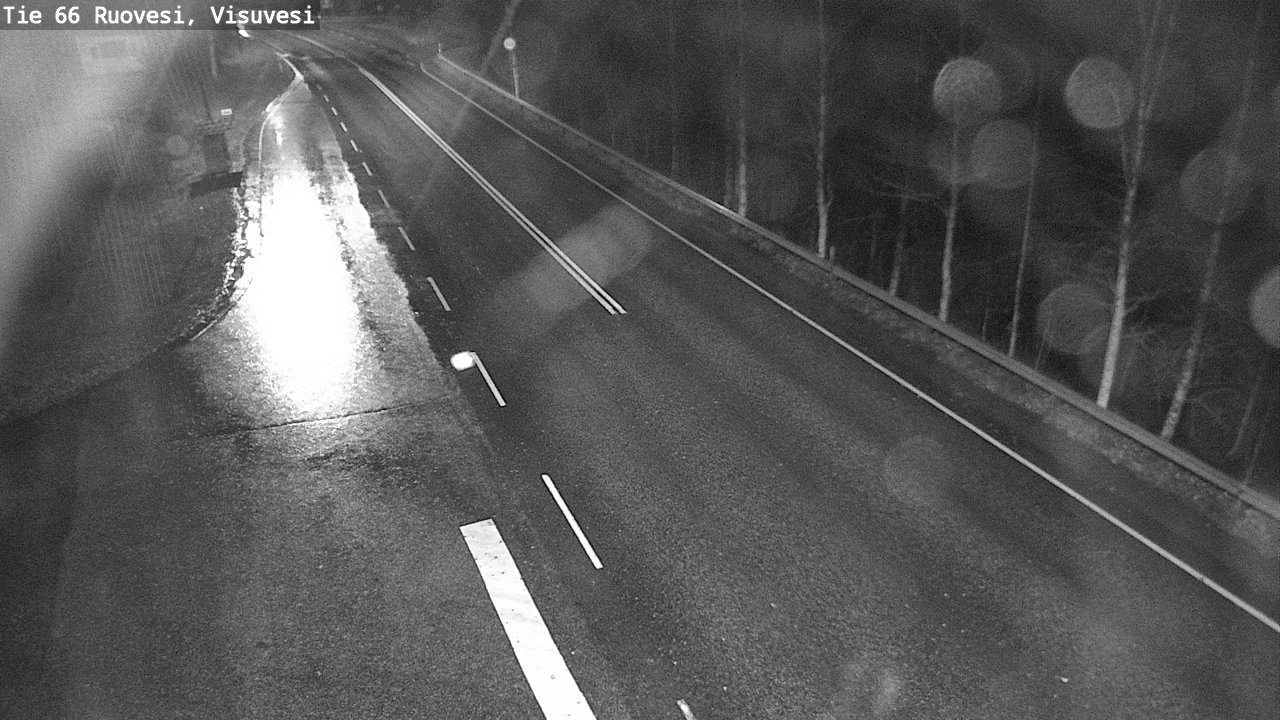 Weather Camera Image Väg 66 Ruovesi, Visuvesi, Ruovesi, Pirkanmaa