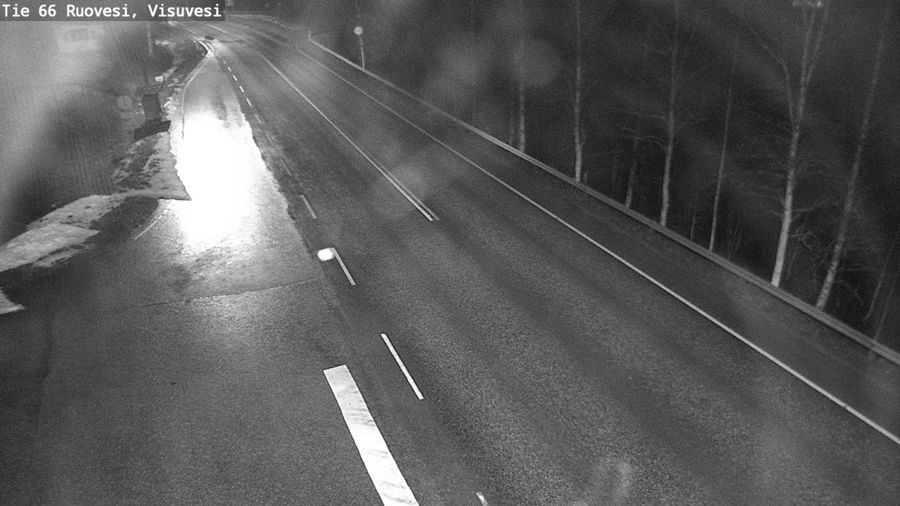 Weather Camera Image Väg 66 Ruovesi, Visuvesi, Ruovesi, Pirkanmaa
