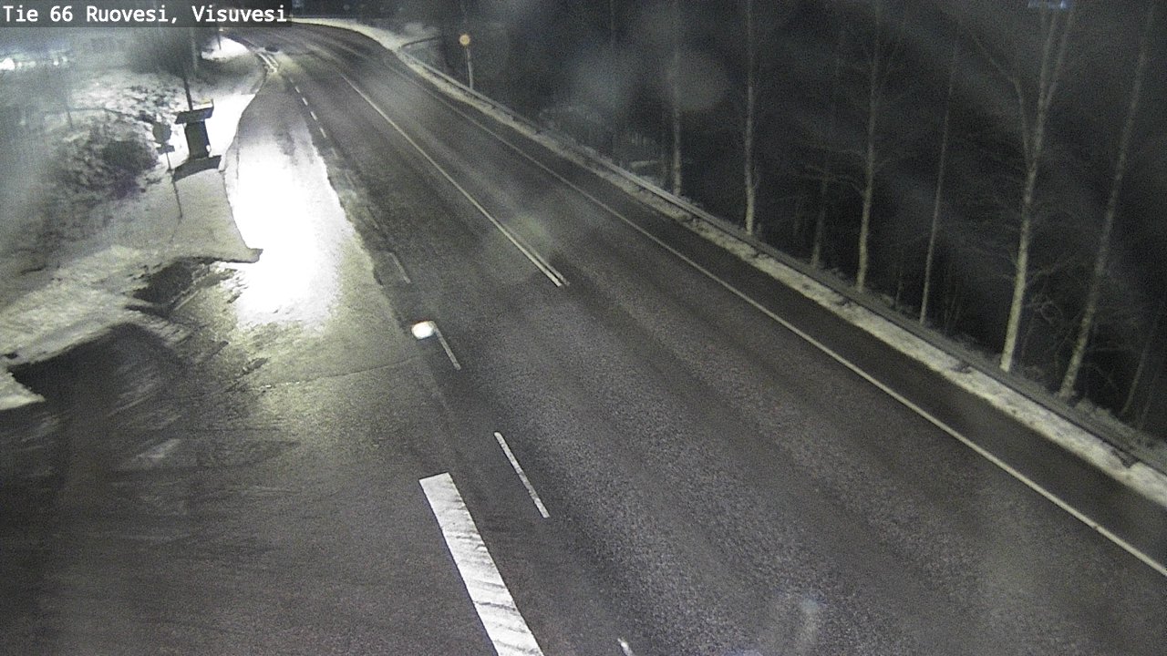 Weather Camera Image Väg 66 Ruovesi, Visuvesi, Ruovesi, Pirkanmaa