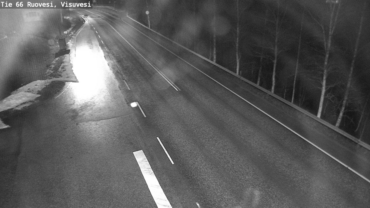 Weather Camera Image Väg 66 Ruovesi, Visuvesi, Ruovesi, Pirkanmaa