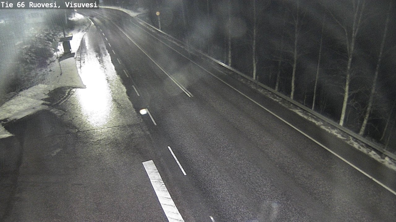 Weather Camera Image Väg 66 Ruovesi, Visuvesi, Ruovesi, Pirkanmaa